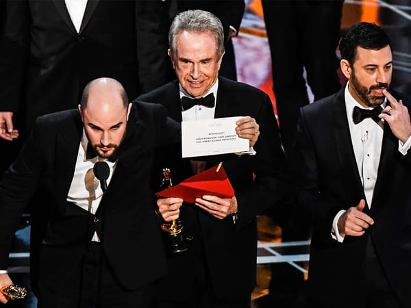 It's a wonderful night for an Oscar?